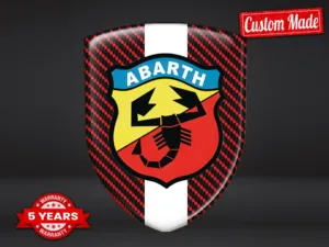 Fiat Abarth Loghi in Silicone Auto Stellari Pro Drift